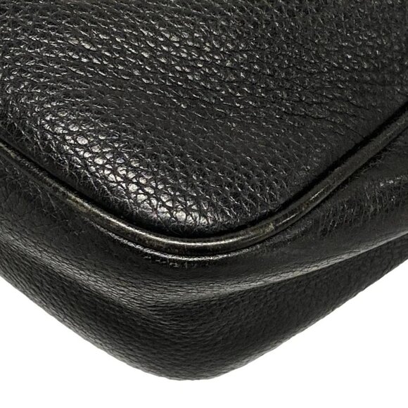 Auth GUCCI Soho 308364 Black Leather Shoulder Bag - Picture 3 of 16